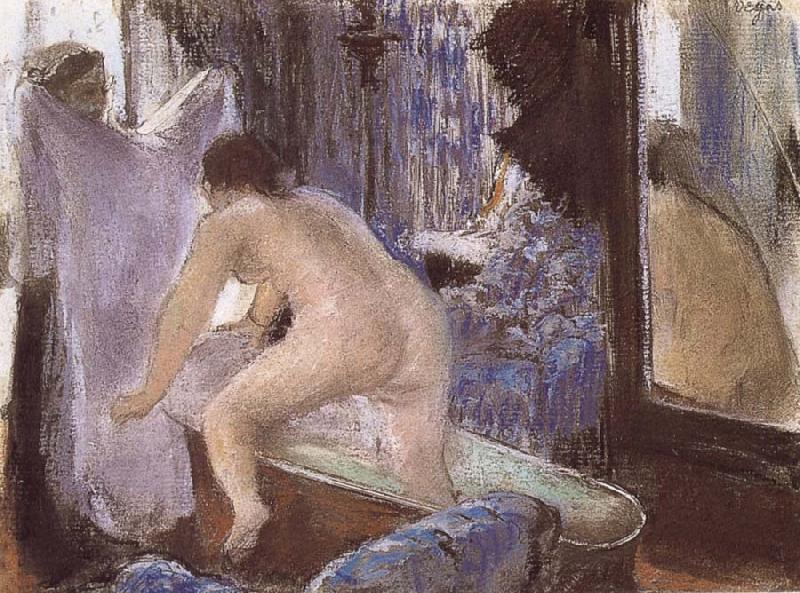 Edgar Degas Out off bath